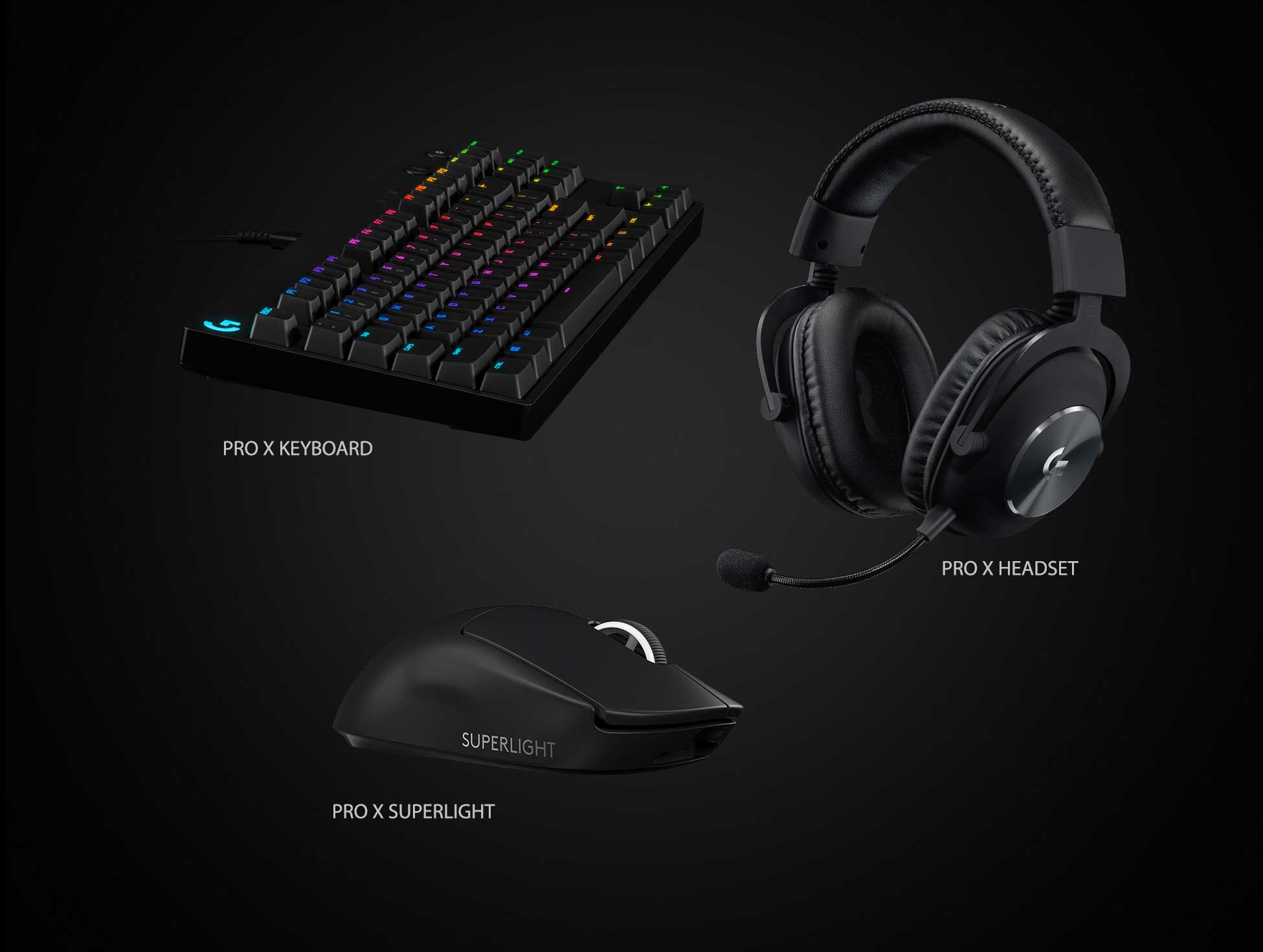 Mouse Gaming Wireless LOGITECH G Pro X Superlight, 25400 dpi, negru